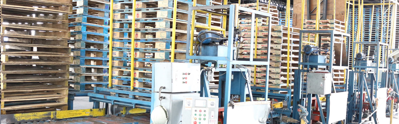 Sorting and Repair of returned pallets